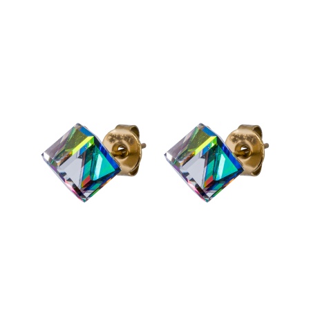 Пусеты Fiore Luna, Crystal Holographic, SWE0127/2 H G